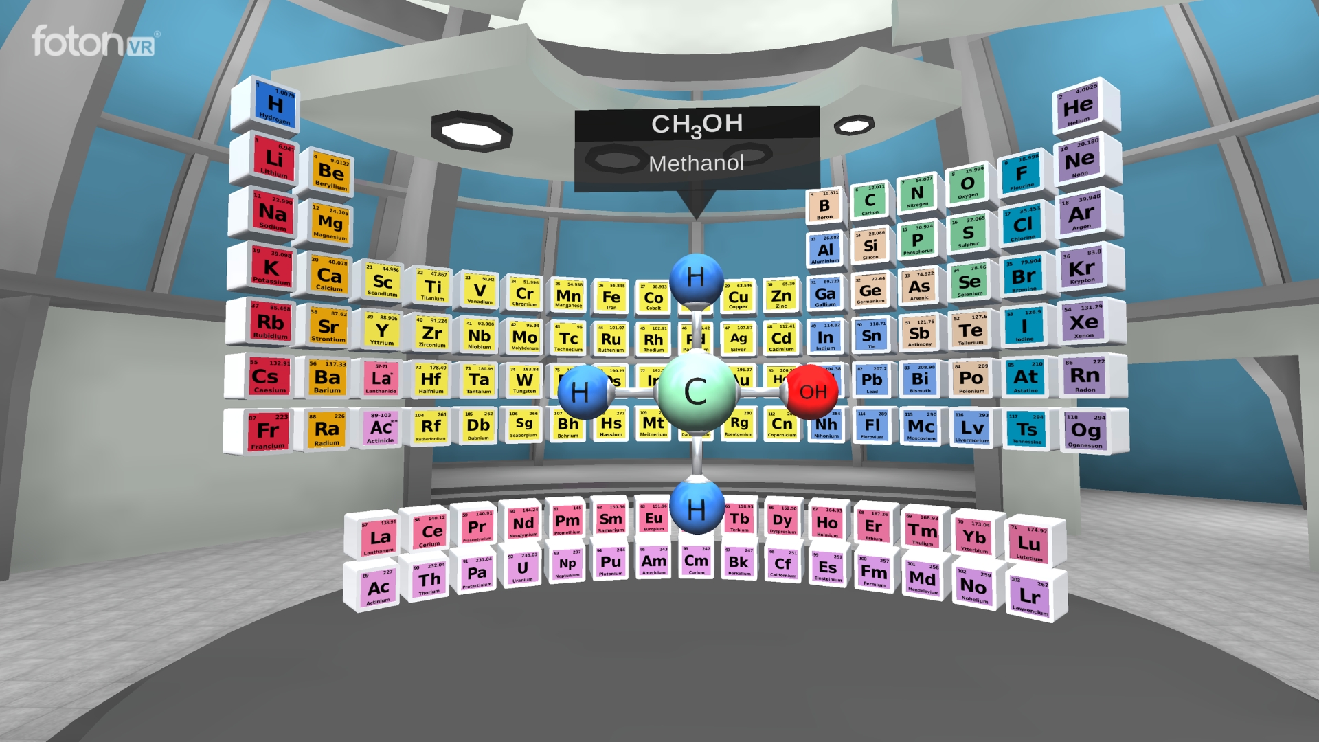 Chemistry VR learning
